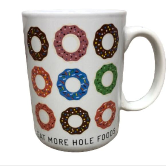 None Other - Donut Mug" Eat More Donuts" Coffee Mug